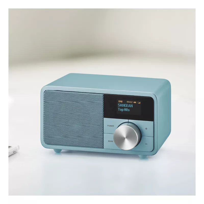 Przenośne radio Sangean DDR-7 Norse niebieski z Bluetooth, odbiorem FM/AM