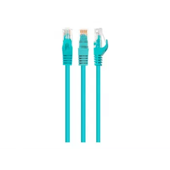 Kabel sieciowy GEMBIRD Cat6 U/UTP (UTP) PP6U-1.5M/G — 1,5 m, RJ-45 do RJ-45, zielony