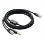 Helos adapter kablowyowy kompatybilny z Jabra 14201-10 — połączenie audio/telefon zestawu słuchawkowego