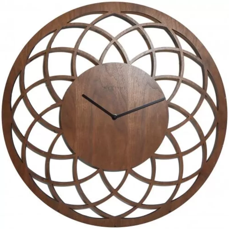 Zegar ścienny NeXtime 3115br Big Dreamcatcher, Ø60 cm, brązowy