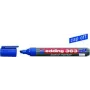 Marker permanentny Edding e-363 niebieski, końcówki 1 mm i 5 mm