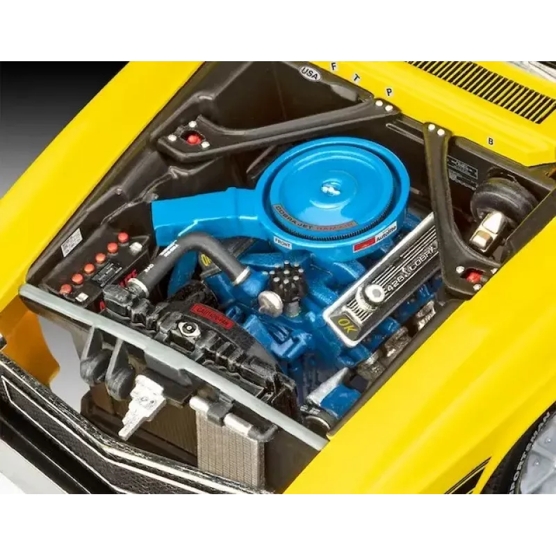 Model plastikowy 70 Shelby Mustang GT500 1/25