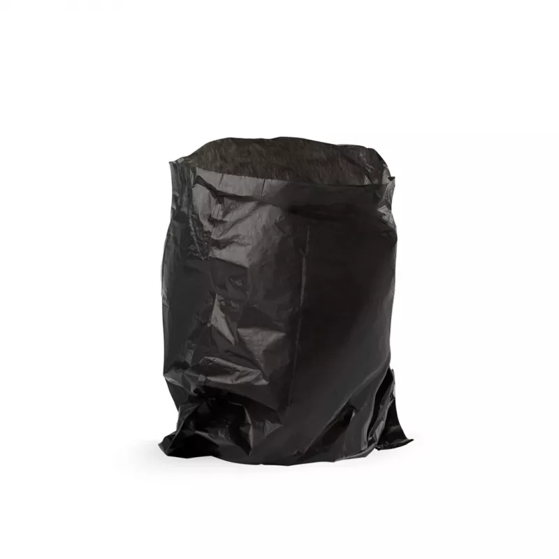 Jednorazowa zastawa stołowa z tworzywa sztucznego Rotho BIALA 64 szt. Czarna — plastik, 64 sztuki, czarna