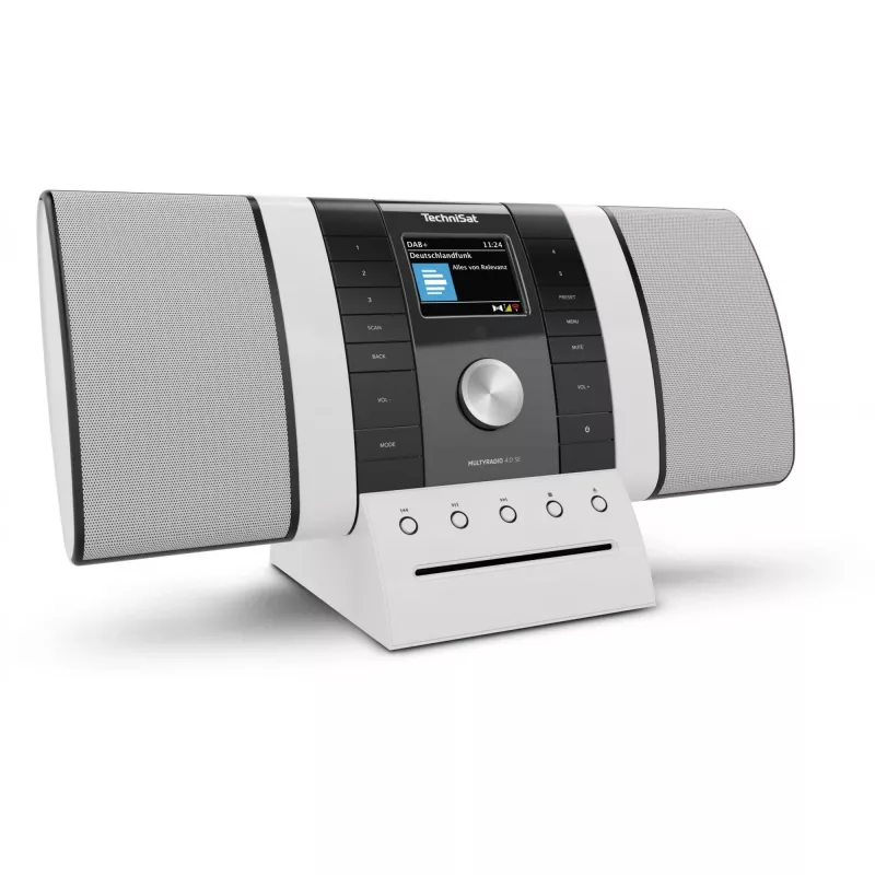 Radio przenośne TECHNISAT Multyradio 4.0 SE czarno-białe z Bluetooth i USB