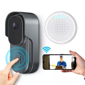 Wideodomofon Extralink SmartLife 1080p 5MP — jednostka zewnętrzna z wideo 1080p i czujnikiem 5MP