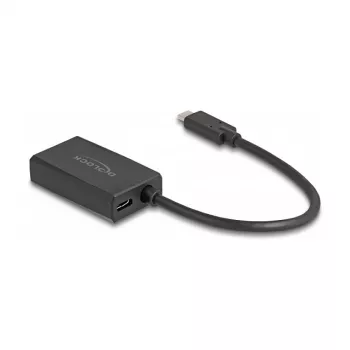 Adapter DisplayPort female to USB Type-C male DeLOCK 4K PD 85W