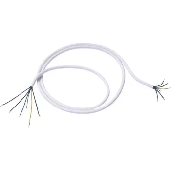 Kabel Bachmann H05VV-F 5G 2.5mm2 Biały 1.5 m