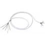 Kabel Bachmann H05VV-F 5G 2.5mm2 Biały 1.5 m