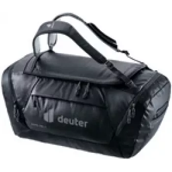 Torba sportowa DEUTER Duffel Pro 60 — 60 l pojemności, czarna, wytrzymała torba podróżna i sportowa