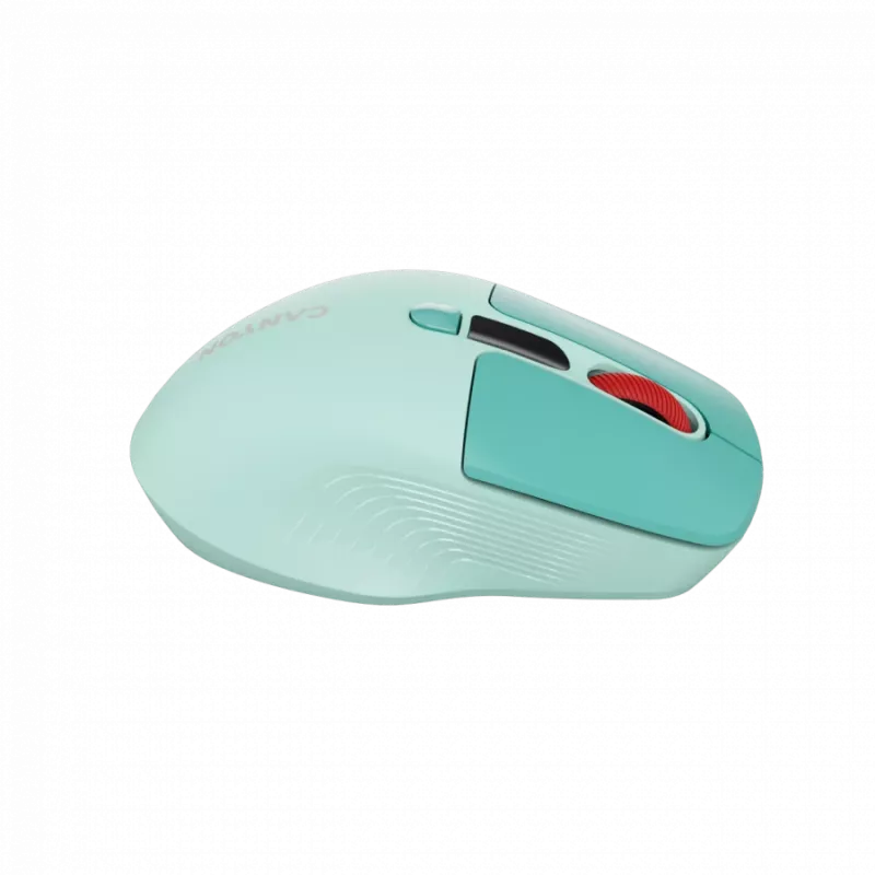 Canyon MW-26 - Bezprzewodowa mysz optyczna 2 w 1 Bluetooth / 2,4 GHz - cicha - zielona