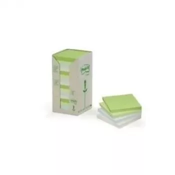 Samoprzylepne etykiety 3M Post-It 654-1RPT, 76 x 76 mm, 100 szt. (16 arkuszy)