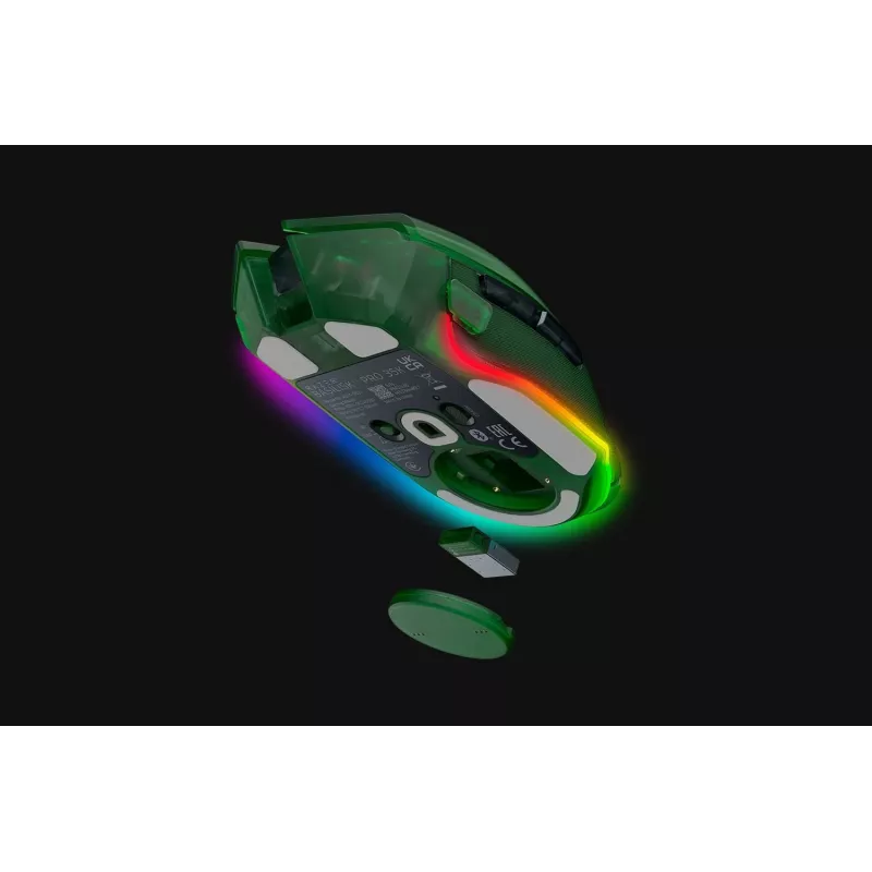 Mysz Razer Basilisk V3 Pro 35K RF Bezprzewodowa + Bluetooth + USB Type-A