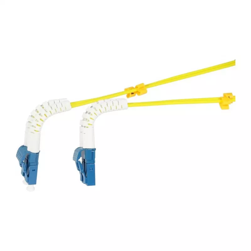 Synergy 21 LWL-2-Faser-Patchk. 0.25mtr.LC-LC 9/125um OS2 AD 2mm flexible Knickschutztülle - Kabel - Single- bzw. Monomode-Faser (S217039)
