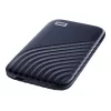 WD My Passport SSD WDBAGF0010BBL - SSD - verschlüsselt - 1 TB - extern (tragbar) - USB 3.2 Gen 2 (USB-C Steckverbinder) - 256-Bit-AES - Mitternachtsbl