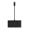 Belkin AVC005BTBK koncentrator interfejsów USB 3.2 Gen 1 (3.1 Gen 1) Type-C Czarny