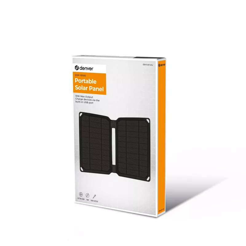 Panel słoneczny Denver PPS-42000 10 W monokrystaliczny krzem USB
