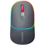 Canyon MW-22 2in1 RGB bezprzewodowa mysz - Szara - Bluetooth/RF - 1600 dpi - ładowalna
