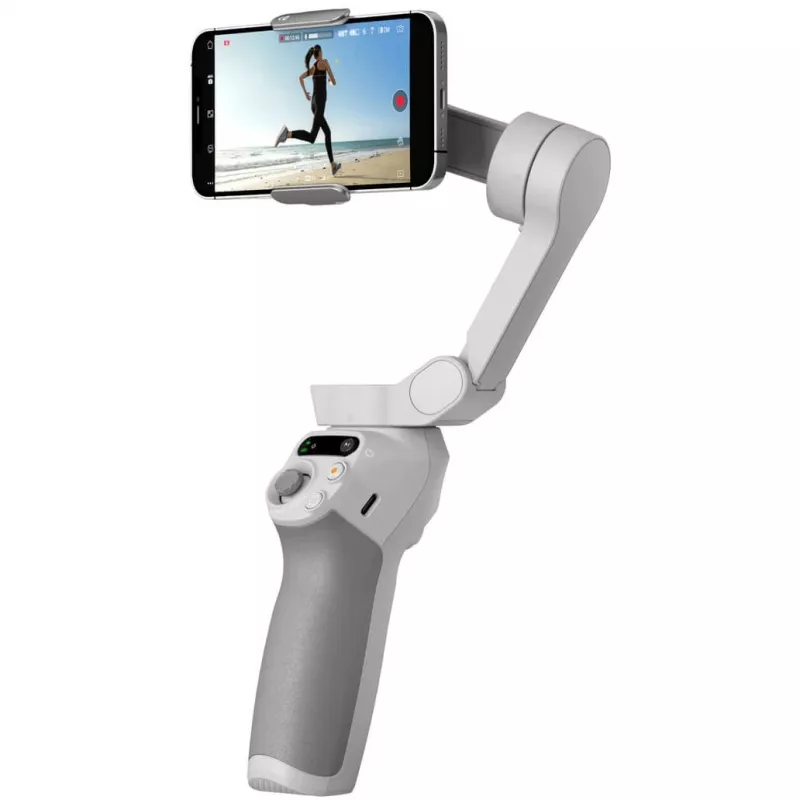 DJI OM SE Gimbal Szary Bluetooth W Zestawie Uchwyt Na Telefon Torba Maks. Udźwig 290 G
