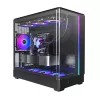 Obudowa PC Montech KING 15 PRO Czarna — midi tower micro ATX / Mini-ITX