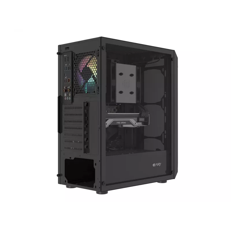 FURY Shobo SH4 RGB Midi Tower Czarny