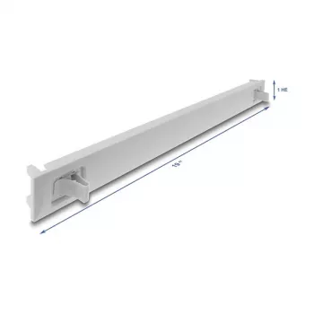 Blind panel DELOCK 67274 — ABS szary rack accessory, 1-piece