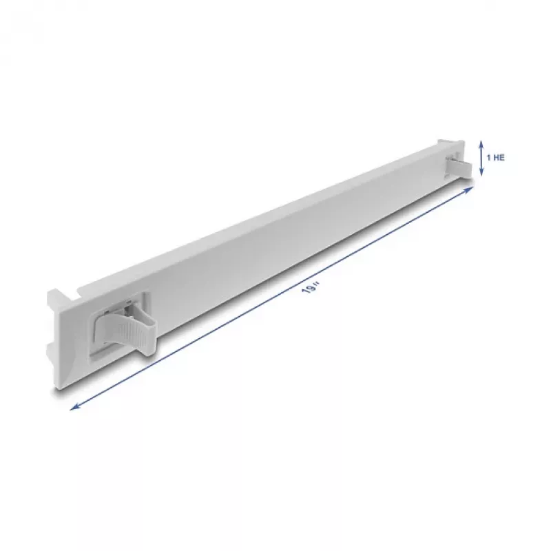 Blind panel DELOCK 67274 — ABS szary rack accessory, 1-piece