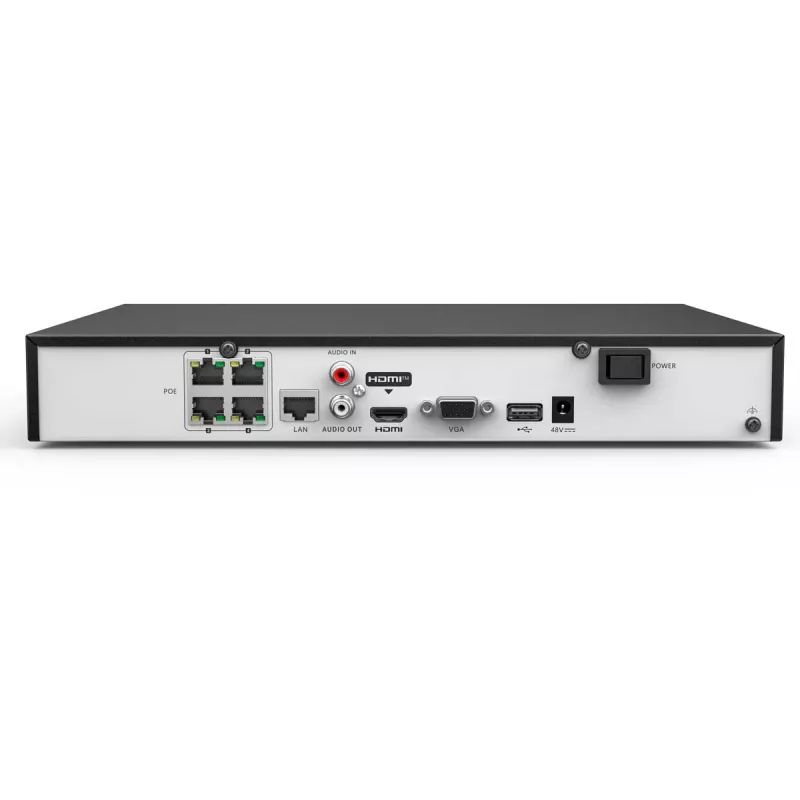 Annke N44PAM 4-kanałowy rejestrator monitoringu LAN