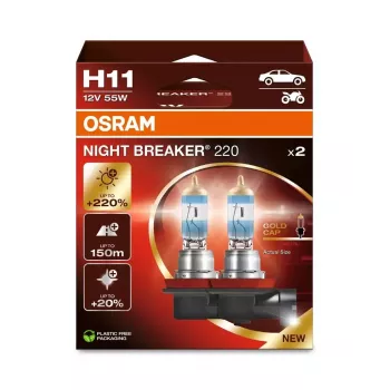 Zestaw żarówek halogenowych Ledvance H11 12V 3700K, 2 sztuki