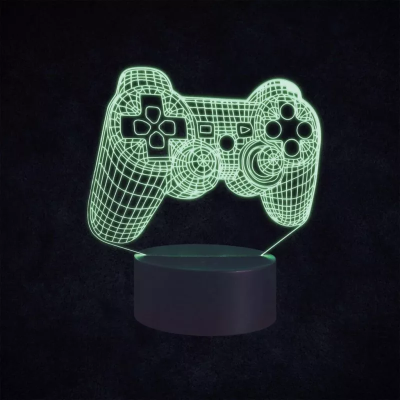 Lampa stołowa MANTA SNL57RGB dekoracja świetlna 3D RGB, LED RGB, dekoracyjny efekt 3D