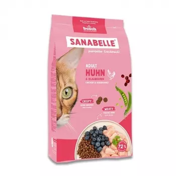 Sucha karma dla kotów Bosch Sanabelle Life Adult kurczak i borówki 8 kg, 31% białka, 16% tłuszczu, 2% włókna