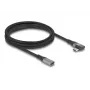 Kabel USB DeLOCK 81148 2m USB C Czarny 20 Gbit/s