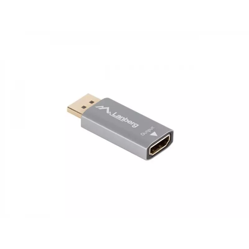 Przejściówka Lanberg AD-DP-HD-03 0 m DisplayPort HDMI Srebrny