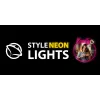 Lusterko LED Neon MANTA MASNL130PK Style Neon Lights BEAUTY, różowy akcent, dekoracyjne oświetlenie lustra
