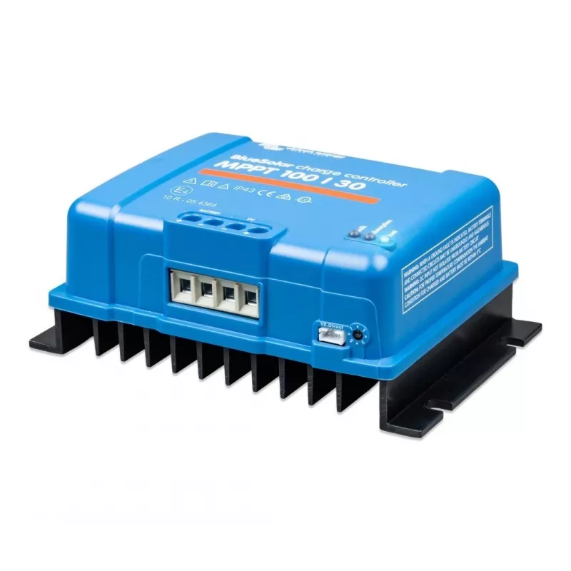 Regulator ładowania słonecznego MPPT Victron Energy BlueSolar 100/30 — 30 A, 100 V maks. PV