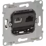 Wkładka Legrand SEANO gniazdo transmisji danych 765089 RJ11+RJ45 kat.6 UTP 5 (765089)