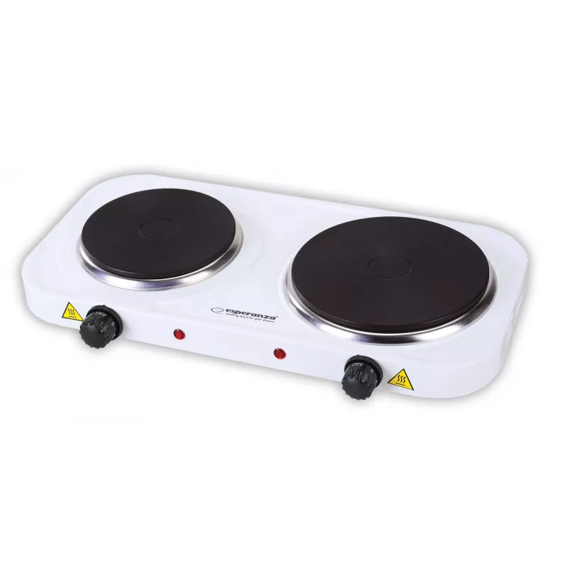 Esperanza EKH014W Kuchenka elektryczna 2 strefy Biała
