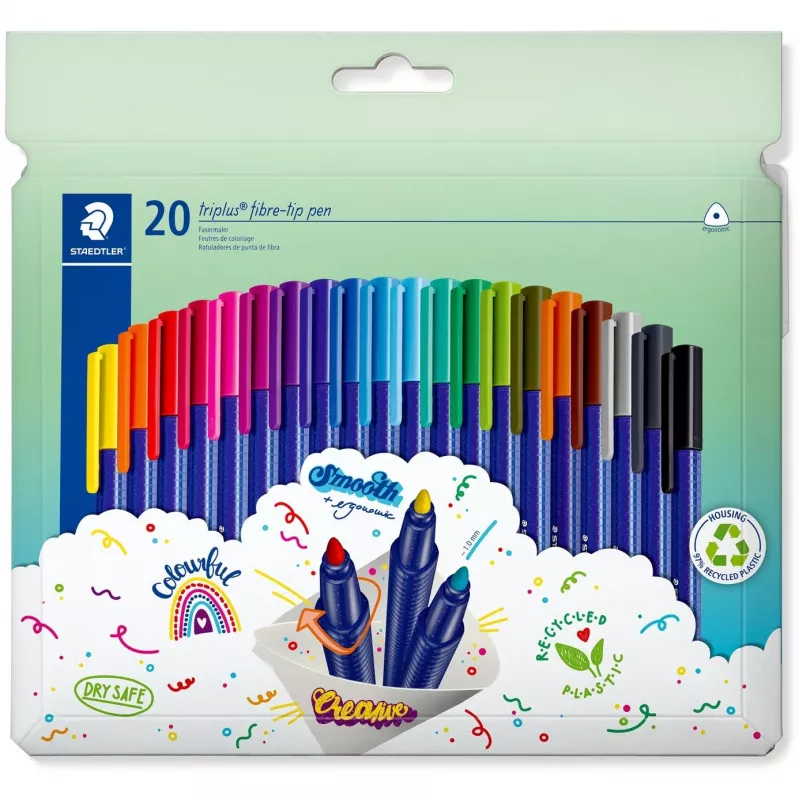 Fineliner Staedtler 323 C20 Wielokolorowy