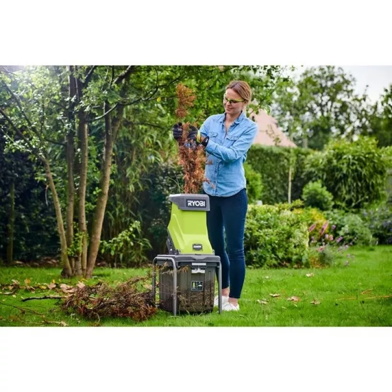 Ryobi RSH2545B rozdrabniacz ogrodowy 2500 W 40 L ostrzowy