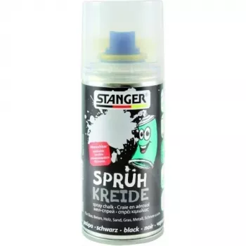 Kreda w sprayu STANGER, 150 ml, czarna 115105