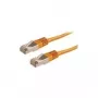 Patch Cord ROLINE S/FTP (PiMF) Cat.6 Pomarańczowy 15 m
