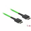 DeLOCK 85214 kabel SAS 1 m czarny SFF-8611 SFF-8611