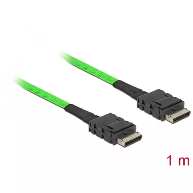 DeLOCK 85214 kabel SAS 1 m czarny SFF-8611 SFF-8611