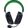 Headset Razer CzarnyShark V3 X HyperSpeed — Przewodowy i Bezprzewodowy (USB-A, Bluetooth), Wokółuszny, 20–28 kHz, 270 g, Czarny/Zielony