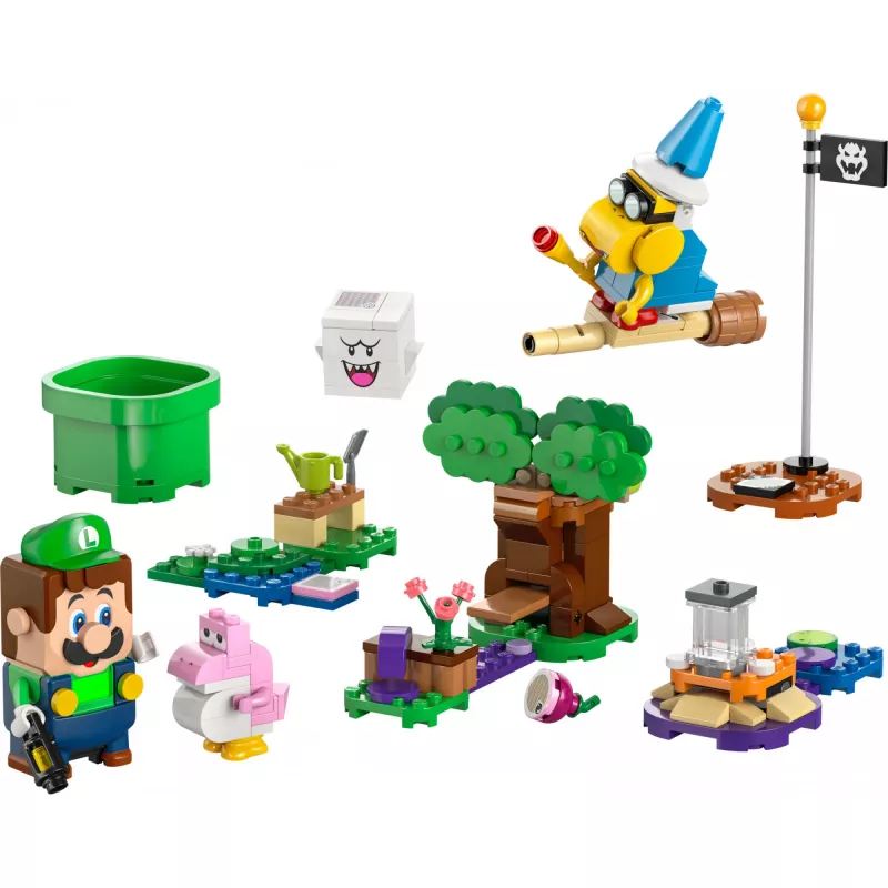 Klocki konstrukcyjne LEGO 71440 Super Mario Interaktywna figurka LEGO Luigi