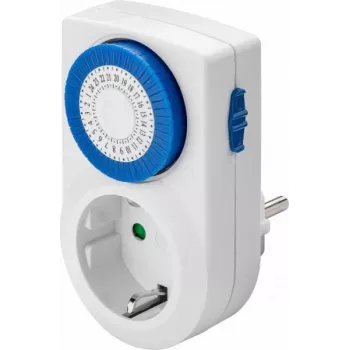 Goobay Analoge Timer Switch - precyzyjne i proste sterowanie urządzeniami elektronicznymi (59038)