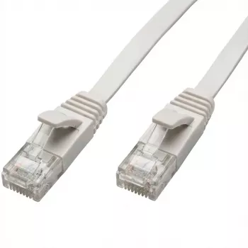 Kabel sieciowy Captiva 80269 Patch kabel CAT 6a RJ45 0.5m biały