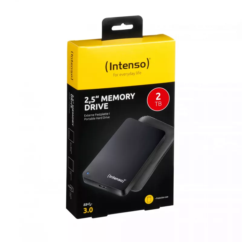 Zewnętrzny dysk twardy Intenso 2TB USB 3.2 2.5 cala czarny