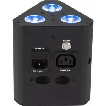 LED bateria uplight EUROLITE AKKU TL-3 QCL RGB UV, przenośny bezprzewodowy reflektor sceniczny/wash