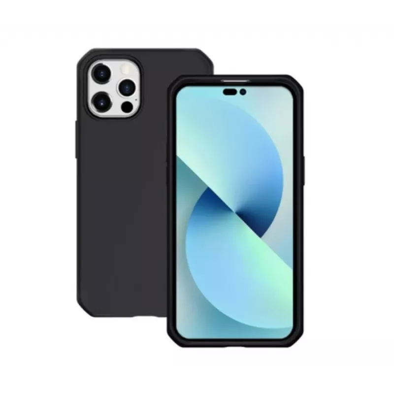 Etui Shell case Mobilis Spectrum do iPhone 14 Pro 13 czarny 15.5 cm