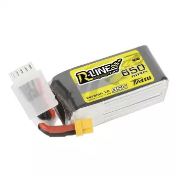 Bateria Tattu R-Line 650mAh 14,8V 95C 4S1P XT30